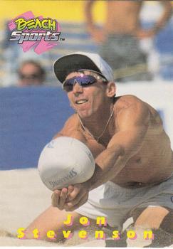 1992 Beach Sports #22 Jon Stevenson Front